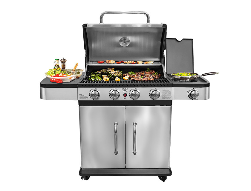 Газовый гриль "BELLAGIO" VILLA 400 Silver 