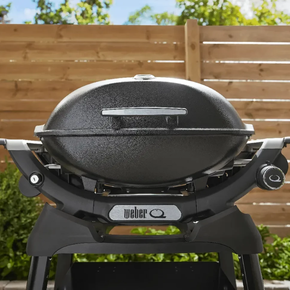 Купить Купить Газовый портативный гриль Weber Q-2200N с подставкой