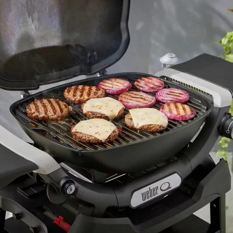 Купить Купить Газовый портативный гриль Weber Q-2200N с подставкой