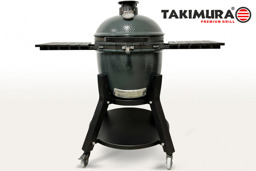 Керамический гриль Takimura 22 дюйма (графит)