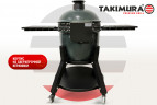 Керамический гриль Takimura 22 дюйма (графит)