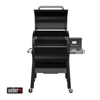 Пеллетный гриль WEBER SmokeFire EX4 GBS, черный, 22511004