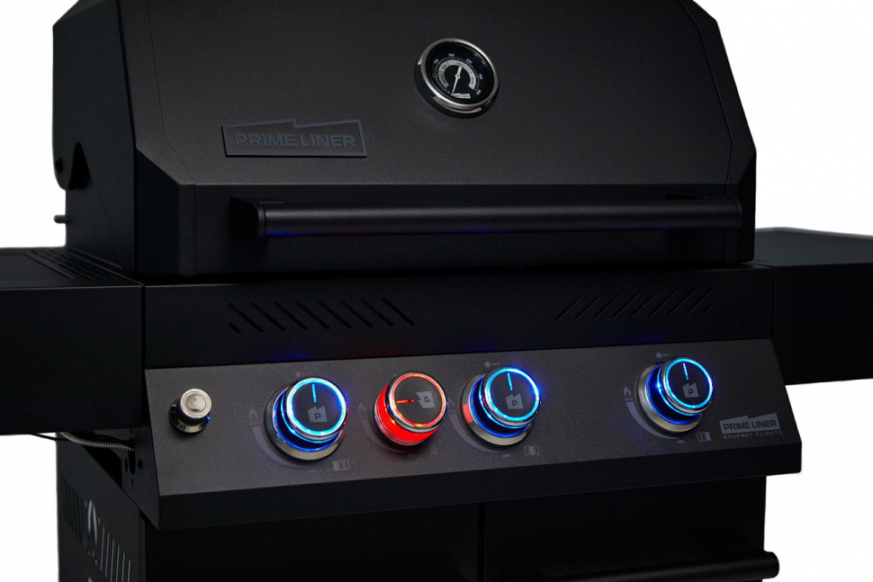 Газовый гриль PRIMELINER G-class 3B в комплектации DELUXE