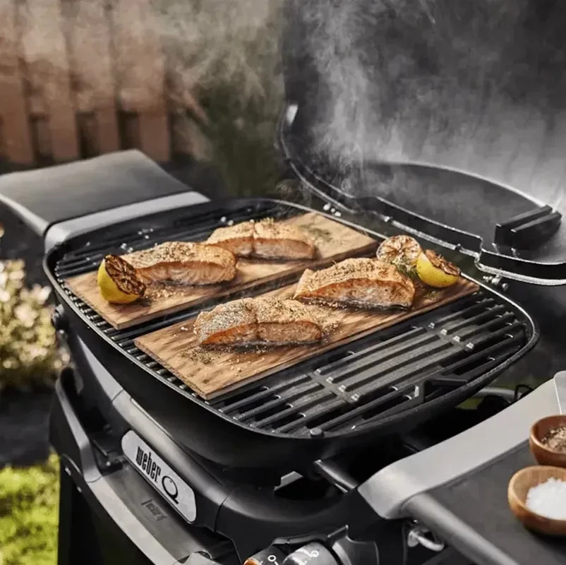 Купить Купить Газовый гриль Weber Q 2800N с тележкой премиум-класса