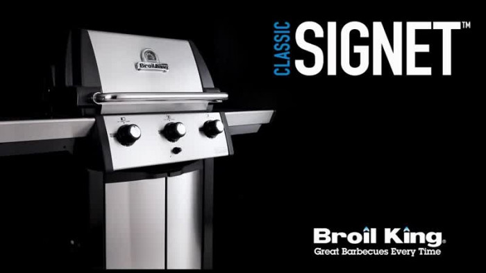 Гриль газовый Broil King Signet™ 320 Shadow-video