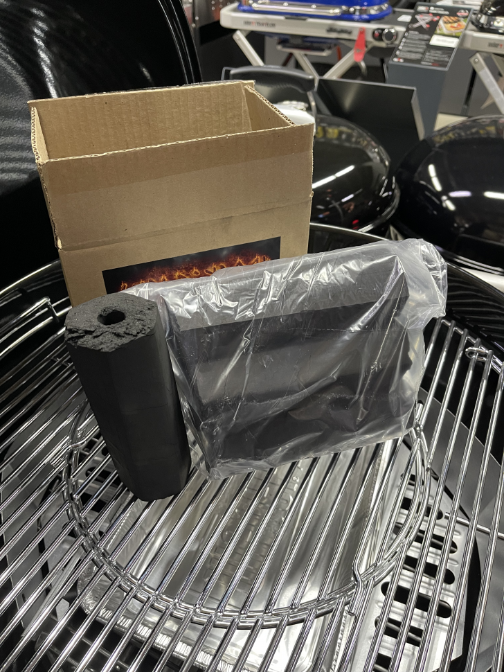 Брикеты древесно-угольные шестигранник "Супер Уголь"- 2кг