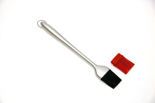 Кисточка с силиконовыми чёрными щетинками