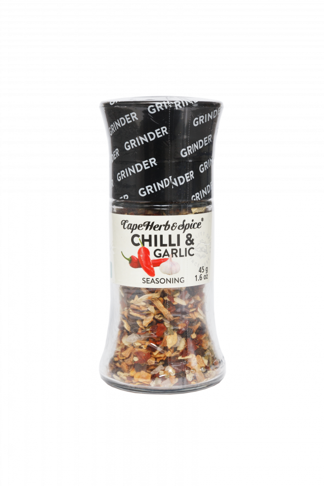 Купить Купить Приправа чили и чеснок CapeHerb, мини мельница