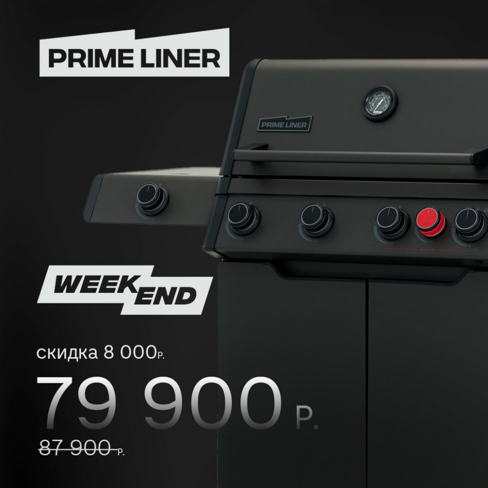 Купить Купить Газовый гриль PRIMELINER WEEKEND 4