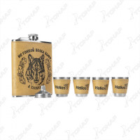 Набор Волк (с фляжкой) 