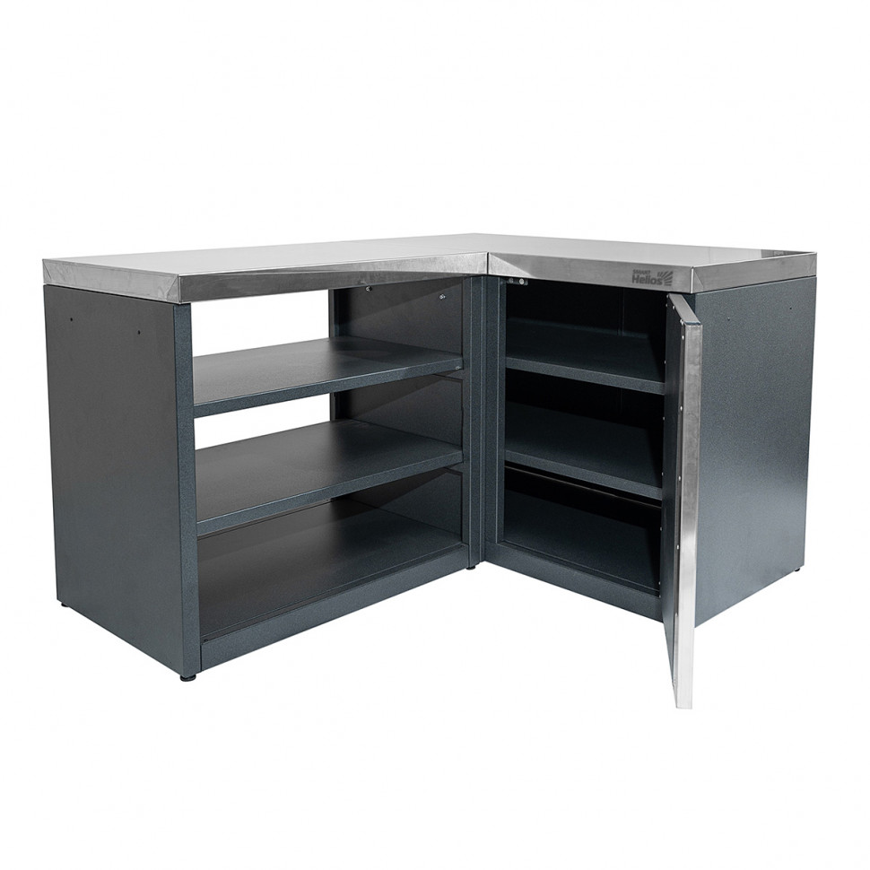 Модуль уличной кухни SMART-1200 Шкаф угловой универсальный Helios