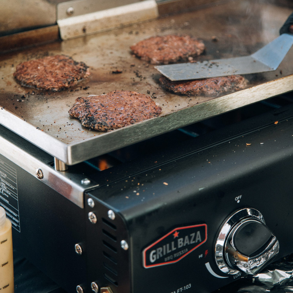 Купить Купить Газовый гриль флэт-топ Grillbaza FT-103