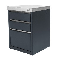 Модуль уличной кухни SMART-600 Стол с тремя ящиками  Helios