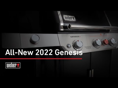 Газовый гриль Weber Genesis E-335 черный, 35410021-video
