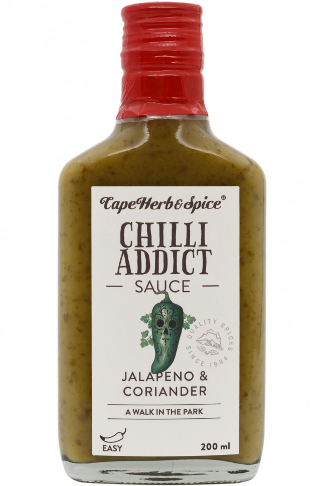 Соус Чили Халапеньо Кориандр, CapeHerb, 200 гр.
