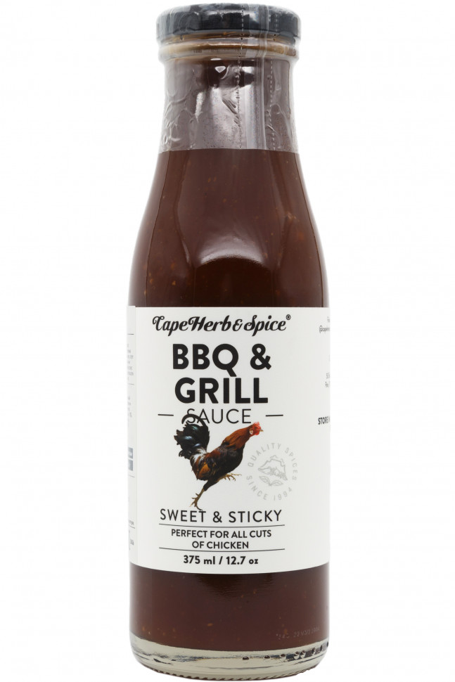 Соус барбекю Стики Свит, CapeHerb, 375 гр.