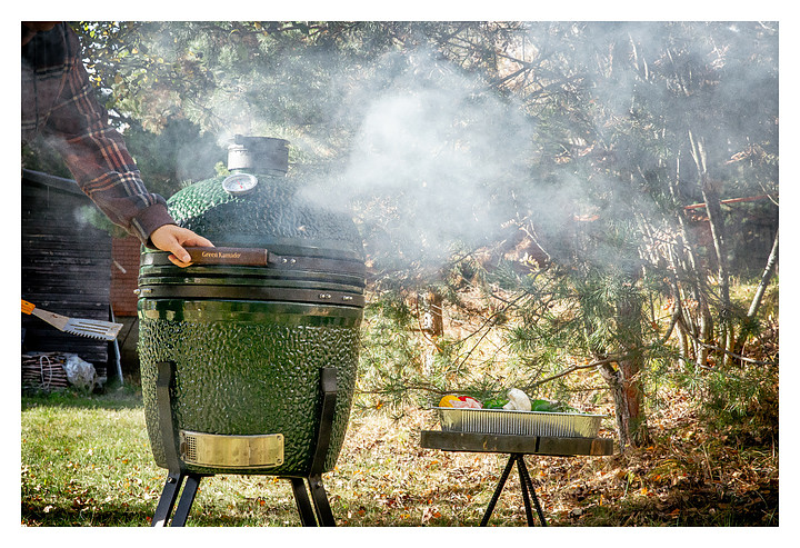 Керамический гриль Green Kamado L II