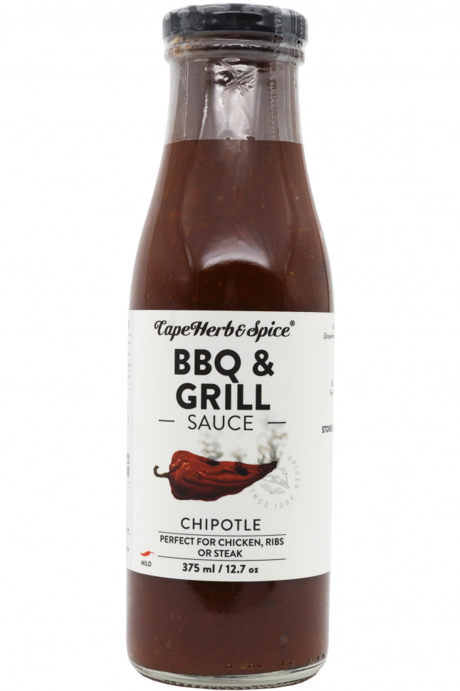 Соус барбекю Чипотл, CapeHerb, 375 гр.