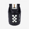 Баллон композитный газовый Supreme 18.2 л.(черный)
