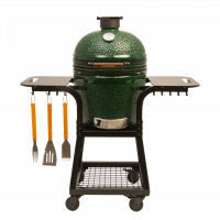 Тележка мобильная с боковыми столиками металлическая для L