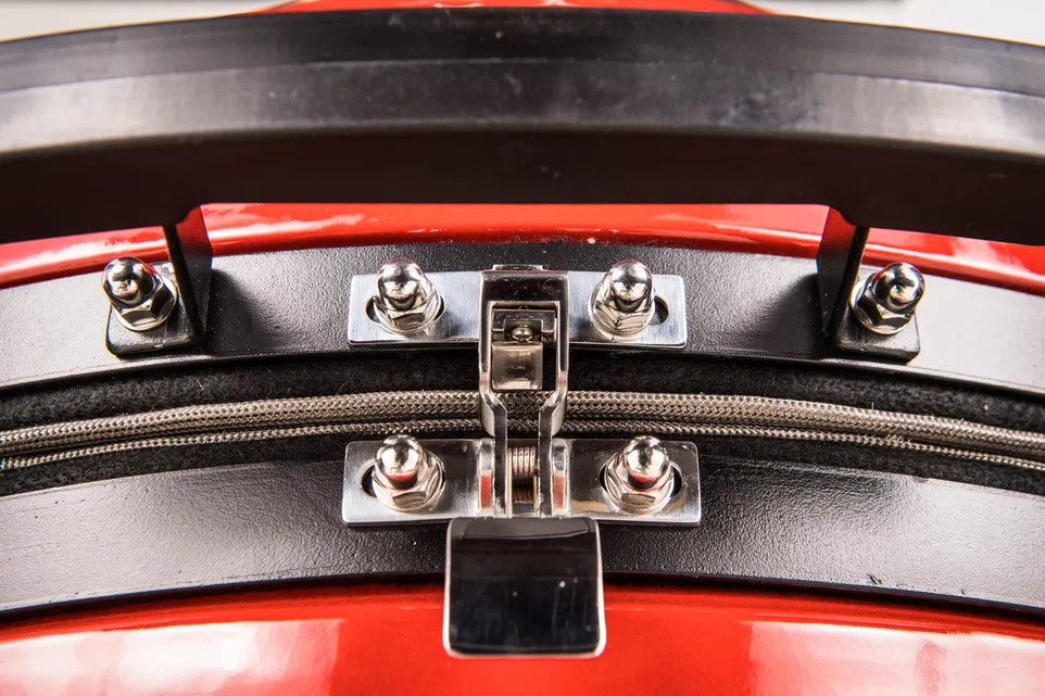 Купить Купить Керамический гриль Kamado Joe Big Joe III Red МОБИЛЬНЫЙ с тележкой, боковыми полками, жароотсекателем и инструм.