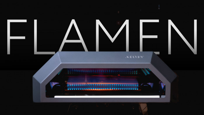 Купить Купить Газовая печь KELLEK Flamen Gas, шоколад-video