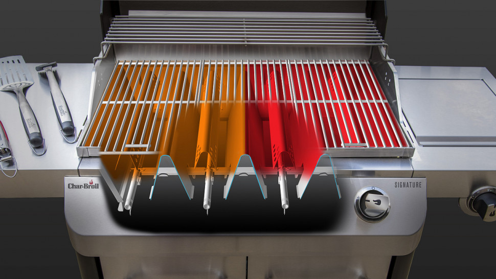 Газовый гриль Char-Broil Professional Signature Series 3S