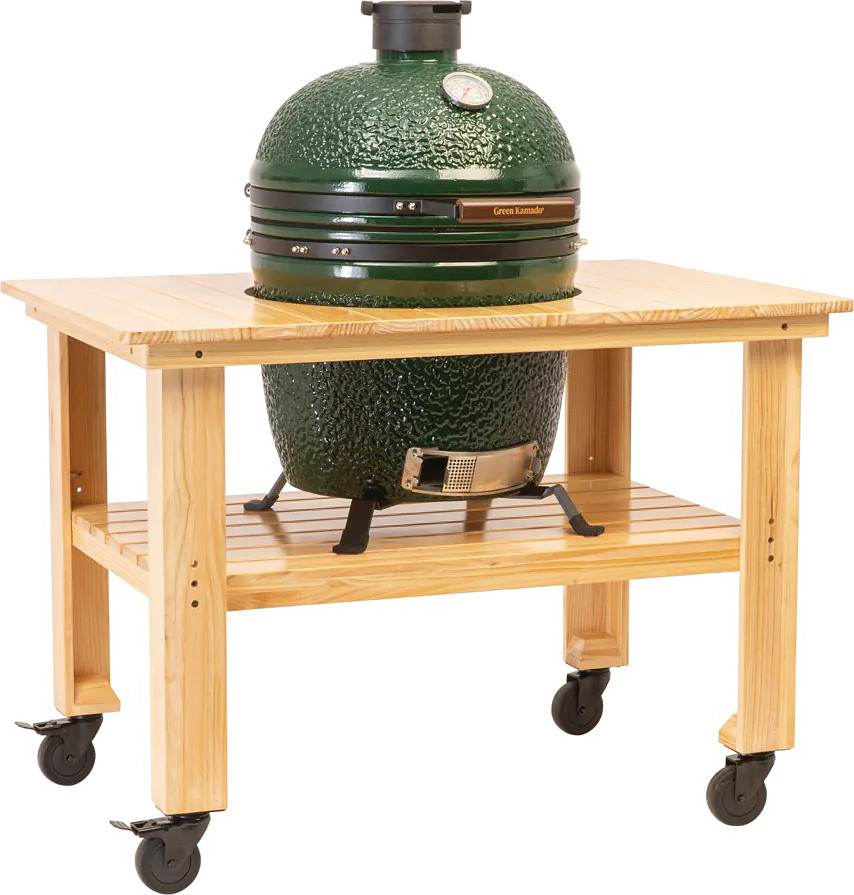 Стол деревянный для Green Kamado