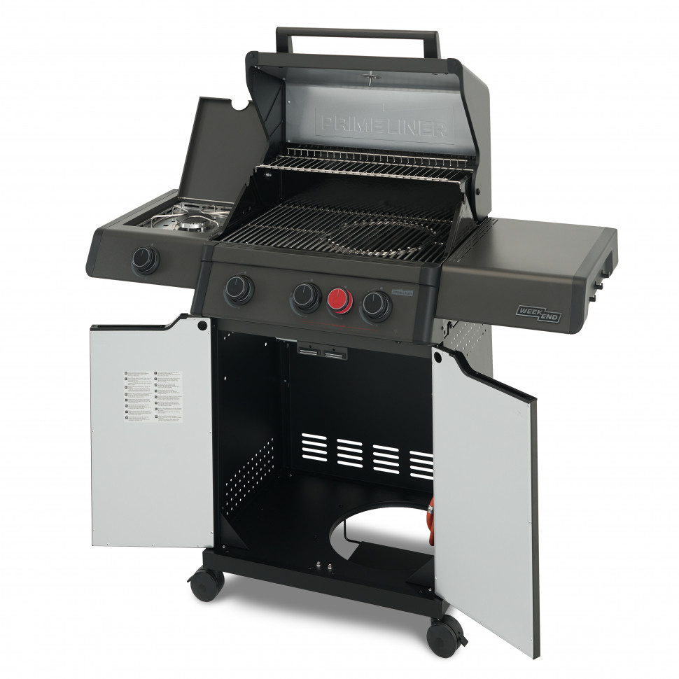 Купить Купить Газовый гриль PRIMELINER WEEKEND 3B комплектация DELUXЕ