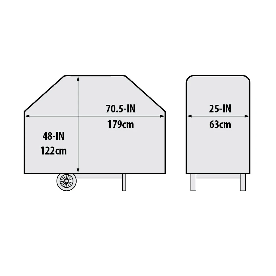 Чехол для гриля сверхпрочный (Imperial™/Regal™/Baron™ 500 встройка) Broil King