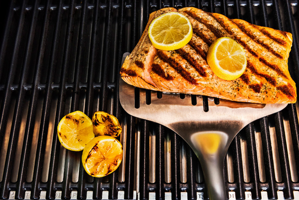 Лопатка для гриля Char-Broil XL широкая, стальная