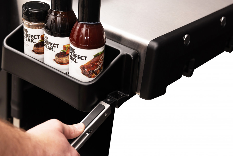 Полка для специй и напитков *монтируется на серию грилей (Baron™, Crown™) Broil King