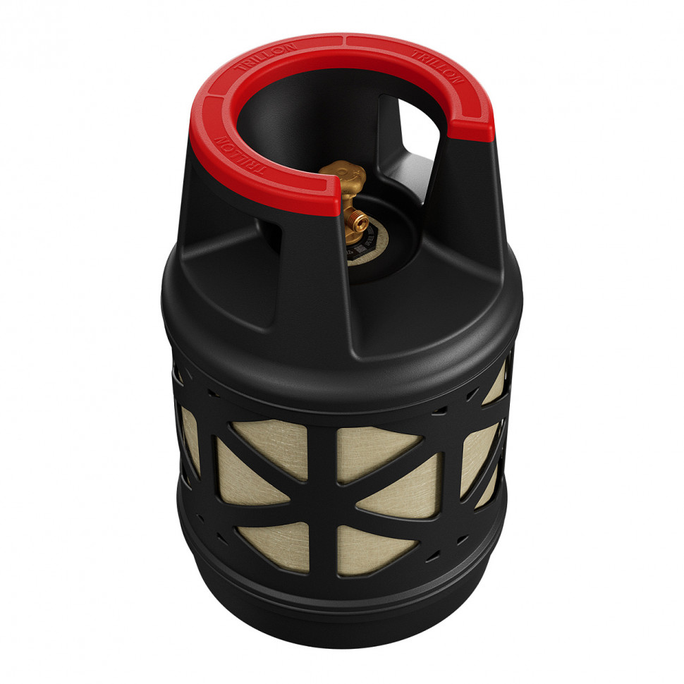 Баллон композитный TRILLON BBQ 18,2 л.(черный)