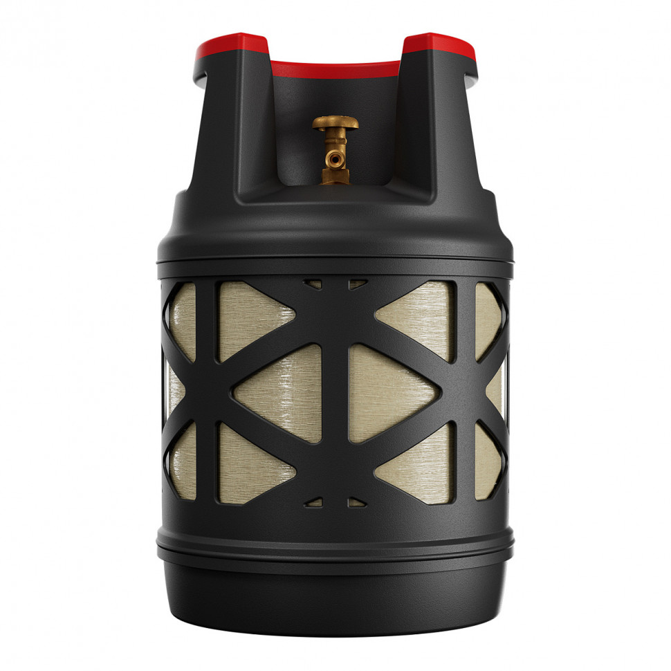 Баллон композитный TRILLON BBQ 18,2 л.(черный)