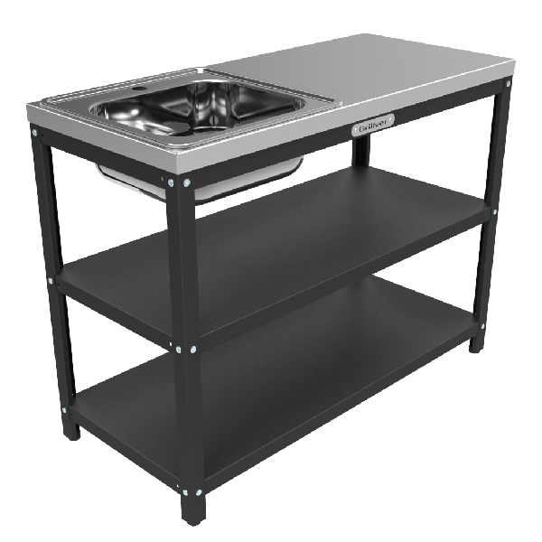 Купить Купить Grillver Стол разделочный с мойкой 1120