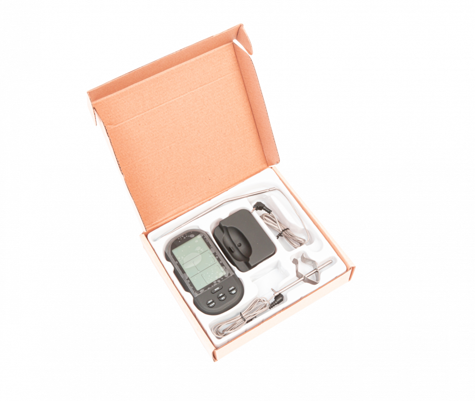 Термометр беспроводной дистанционный, 2 щупа