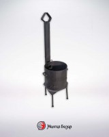 Печь под казан 16 литров (d=400мм) 3мм с трубой, Узбекистан