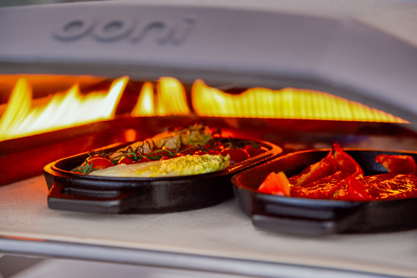 Чугунная плоская сковорода со съемной ручкой Ooni