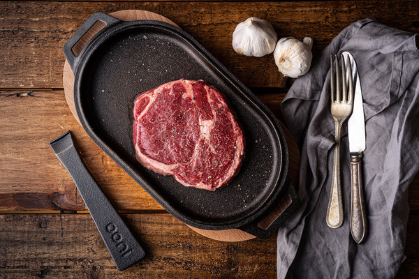 Чугунная плоская сковорода со съемной ручкой Ooni