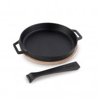 Чугунная круглая сковорода со съемной ручкой Ooni