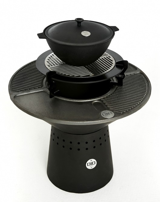 Гриль-очаг DIO LIGHT CAST (Чугунная поверхность) купить в Новосибирске