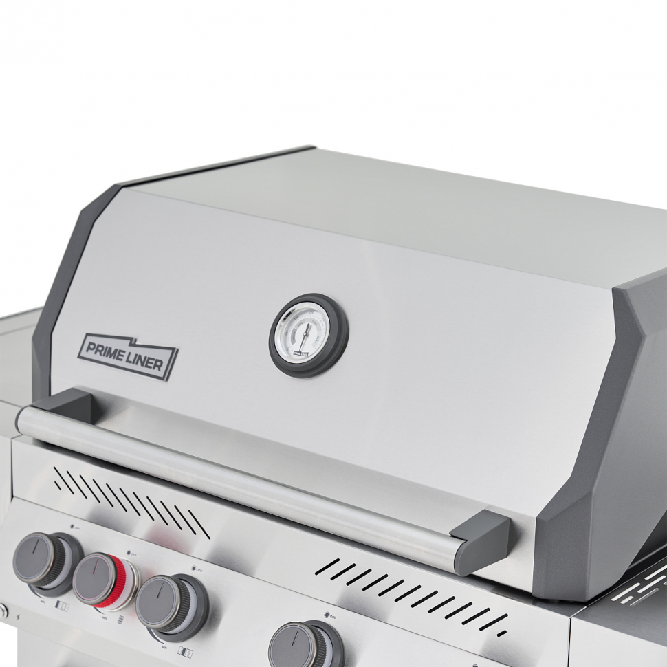 Газовый гриль PRIMELINER S class 4B комплектация DELUXE