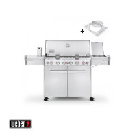 Газовый гриль Weber Summit S-670 GBS нержавеющая сталь, 7370075