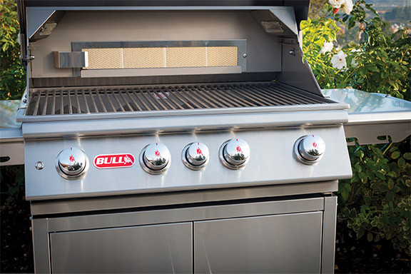 Газовый гриль BULL Angus + Основание