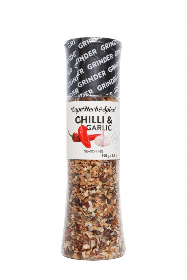 Купить Купить Чили и чеснок в мельнице 190г CapeHerb