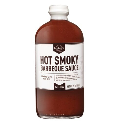 Купить Купить Соус барбекю HOT SMOKY 470мл бутылка/стекло LILLIE'S